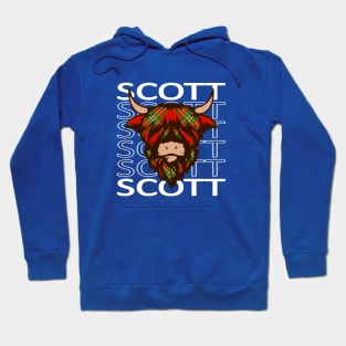 Clan Scott - Hairy Coo Hoodie